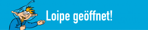 Loipe am Radweg R5 geöffnet